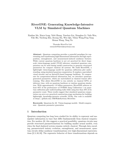 RiverONE paper first-page preview